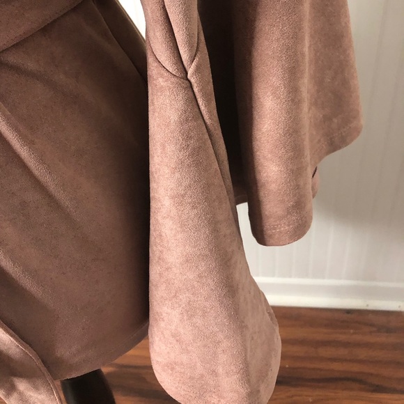 Kut From The Kloth Faux Suede Wrap Jacket - Picture 4 of 11